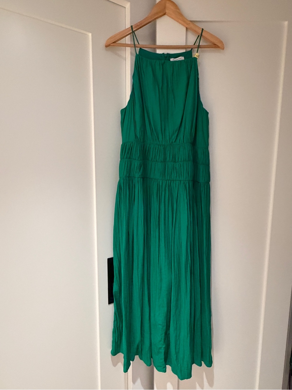 & Other Stories Green Maxi Dress
